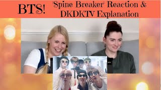 BTS Spine Breaker Reaction amp DKDKTV Explanation Reaction [upl. by Nertie]