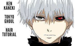 Ken Kaneki Tokyo Ghoul Haircut  TheSalonGuy [upl. by Yar]