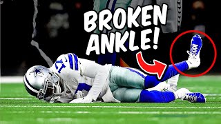 10 Most SHOCKING Injuries In NFL History [upl. by Emoryt]