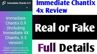 Immediate Chantix 4X Real or Fake  Immediate Chantix 4X Reviews  Immediate 800 Chantix Crypto Scam [upl. by Britteny]