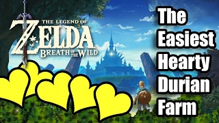 Hearty Durian Farming Method Easiest Method  The Legend of Zelda Breath of the Wild [upl. by Astrea]