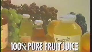 Snapple 1983 Vintage TV Commercial [upl. by Tsyhtema]