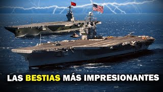 Los PORTAAVIONES más PODEROSOS de EEUU Rusia y China [upl. by Bloem]