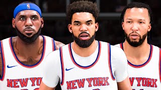 The KarlAnthony Towns Knicks Rebuild [upl. by Zins]