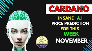 Insane CARDANO ADA Price Prediction for THIS WEEK by AI [upl. by Allimaj240]