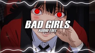 bad girls  mia edit audio [upl. by Holsworth]