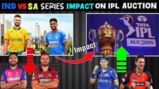 How IND VS SA T20 Series Will Affect IPL Auction 2025  IPL 2025 Auction  Cric BlackPrint [upl. by Loesceke]