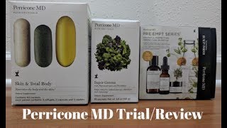 Perricone MD Skincare Review and Supplements  Worth It [upl. by Lietman]