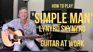 Simple Man Guitar Lesson Lynyrd Skynryd [upl. by Africah]