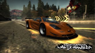 nfs most wanted  McLaren F1 GT Junkman Tuning amp Gameplay [upl. by Amehsyt]