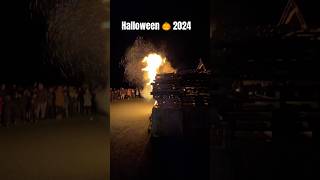 Halloween 2024 in Central Saanich Bonfire 🔥 amp Fireworks 🎆 fireworks bonfire centralsaanichfire [upl. by Eileen961]