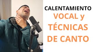 6 TECNICAS DE CALENTAMIENTO VOCAL PARA CANTANTES [upl. by Cuyler539]