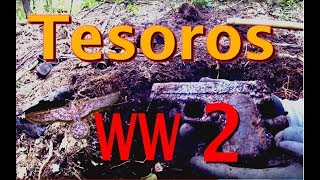 TESOROS de la segunda guerra MUNDIAL con Detector de Metales eurotek pro Ep 43 [upl. by Natka]