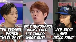 KPOP IDOLS THROWING SHADE AND CRITICIZING THEIR COMPANIES [upl. by Ahcsatan]