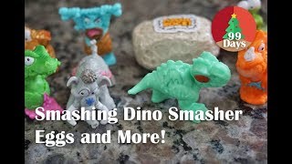 Smashing Dino Smasher Eggs [upl. by Sachiko]