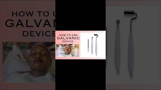 galvanic facial machine education beautyeducation machine facial skincare [upl. by Navac56]