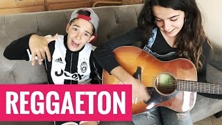 HERMANOS CANTAN REGGAETON  DESPACITO  NUEVO LOOK [upl. by Rodnas]