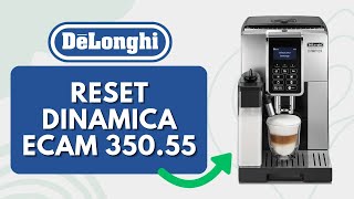 How To Reset DeLonghi Dinamica Coffee Machine Easy Steps [upl. by Tyika74]