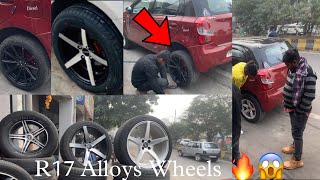 New 17Inch Alloys 🔥  Etios Liva  Modified Cars Gakhal  New Rims 😱🔥 [upl. by Teyugn]