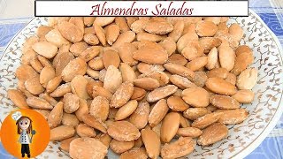 Almendras Saladas sin aceite  Receta de Cocina en Familia [upl. by Lipski921]