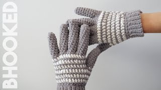 How to Crochet Gloves [upl. by Heady]