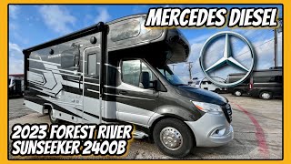 Travel in Style and Comfort  2023 Forest River Sunseeker 2400B Mercedes Diesel Motorhome [upl. by Liakim]