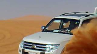 تطعيس باجيرو في نساح pajero off road [upl. by Thorrlow]