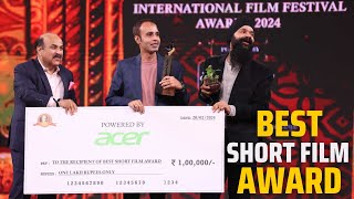 Winner of Best Short Film Award at Dadasaheb Phalke International Film Festival Awards 2024 shorts [upl. by Tasia]