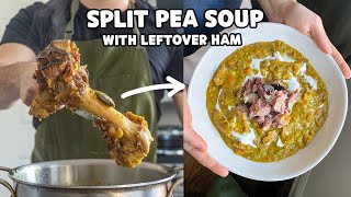 MEGAChunky Split Pea Soup with Smokey Ham [upl. by Eanil]