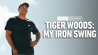 Tiger Woods My Iron Swing  TaylorMade Golf [upl. by Adiaz]