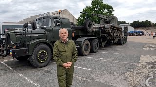 Brooklands Working Vehicles Day  Scammell Contractor Transporter Unit [upl. by Eclud772]