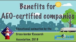 AEO benefits animation 2018 [upl. by Ravaj]