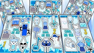 INCREDIBOX  Mod Paper DIY🥶Cool As Ice🥶 Sticker Book [upl. by Aliuqehs897]