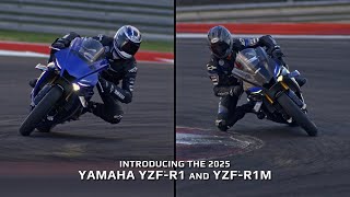 2025 NEW YAMAHA YZF R1 AND YZF R1M INTRODUCED [upl. by Nnod318]