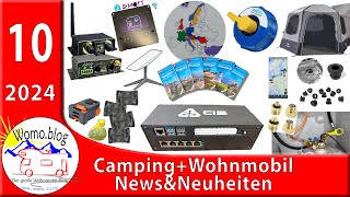 Camping und Wohnmobil NewsampNeuheiten 102024 [upl. by Brackely]