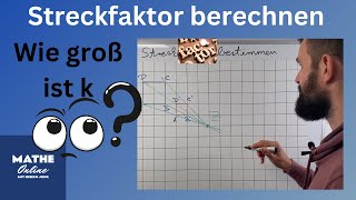 Steckfaktor berechnen  zentrische Streckung [upl. by Doralynne]