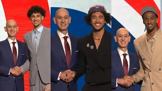 FULL Round 1 and First 30 Picks of the NBA Draft 2024 [upl. by Gayn]