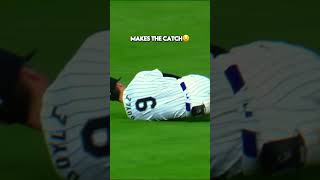 Brenton Doyle makes an amazing catch then throws the runner out 🔥 shorts [upl. by Noak]