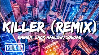 Eminem  Killer Remix Lyrics ft Jack Harlow Cordae [upl. by Nwadal]