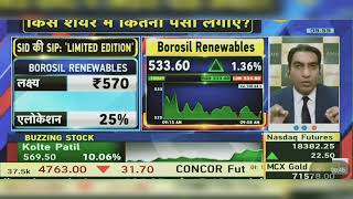 Borosil Renewables Share News Today Borosil Renewables Share Latest News Toady  10th April 2024 [upl. by Madox]