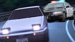 Police Chases With EUROBEAT Doctor Love [upl. by Otsenre]