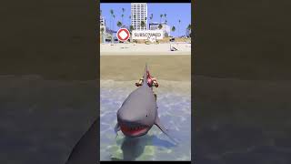 KELA BOAT VS SHARK BOAT RACE gta spiderman ironman race youtube subscribe [upl. by Oicirbaf]