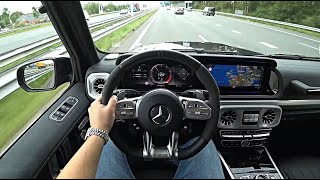 The New Mercedes AMG G63 G Class Test Drive [upl. by Jess]