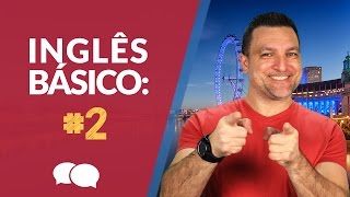 AULA DE INGLES BASICO 2  Como Iniciar Uma Conversa Em Inglês [upl. by Murdocca]