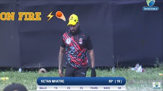 Ketan Mhatre 56 run 20 ball 🥎 ATtingre Sarkar chashak 2024 pune [upl. by Tomkin941]