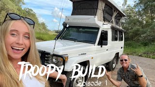 TROOPY CAMPER BUILD Ep1 [upl. by Pradeep722]