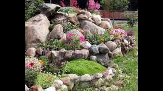 Easy building a rock garden [upl. by Citarella]