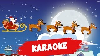 KARAOKE  SIEDEM RENIFERÓW WERSJA Z LINIĄ MELODYCZNĄ [upl. by Novyak]