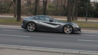 Ferrari F12 Berlinetta start up amp driving [upl. by Shari]