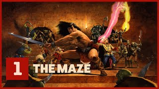 Hero Quest Board Game  Video Game  Quest 1 The Maze [upl. by Meer]